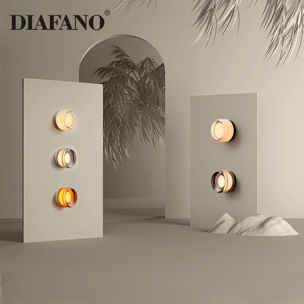 Indoor Danish Designer Nordic Design Sconce Minimalist Bathroom Bedside Wall Lamp Luxury Living Room Decoration LED Lights