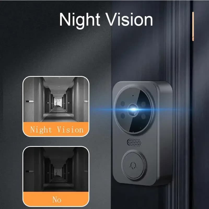 Sistema di Sicurezza M10, Videocitofono Wireless con Display da 4,3 Pollici, Interfono Intelligente Bidirezionale per Casa, Campanello con Videosorveglianza