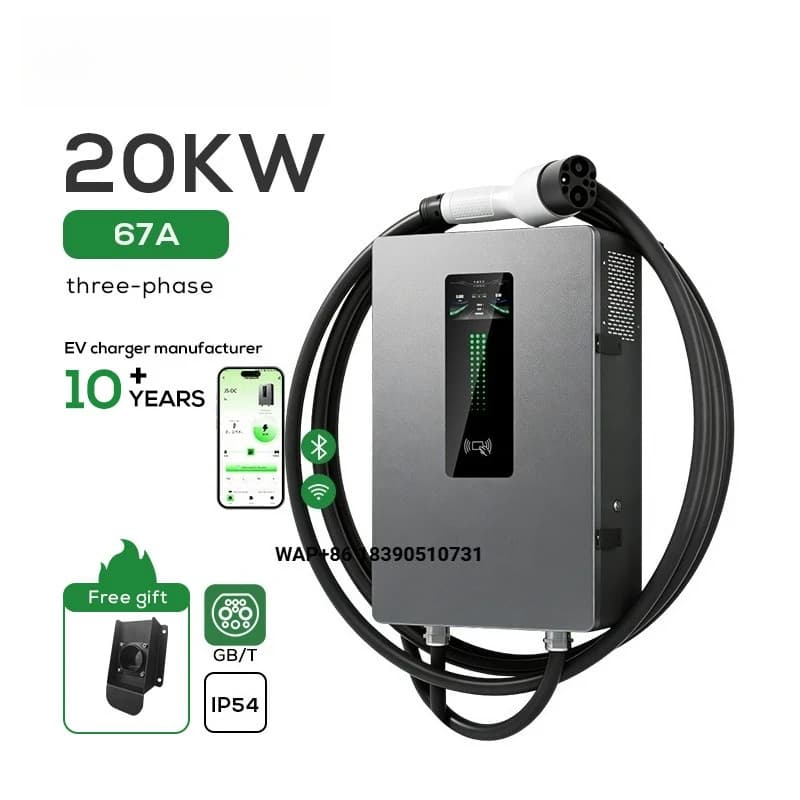 Stazioni di Ricarica Domestica per Veicoli Elettrici Ovrod 20kw 30kw 40kw, Caricatori per Auto Elettriche GBT CCS2, Caricatore Rapido DC EV da Parete 7kw