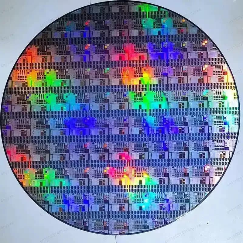 Wafer in silicio da 12 pollici per CPU, tecnologia scientifica, pezzo a pendolo, regalo di compleanno, chip per circuiti fotoincisionati, wafer in silicio per semiconduttori