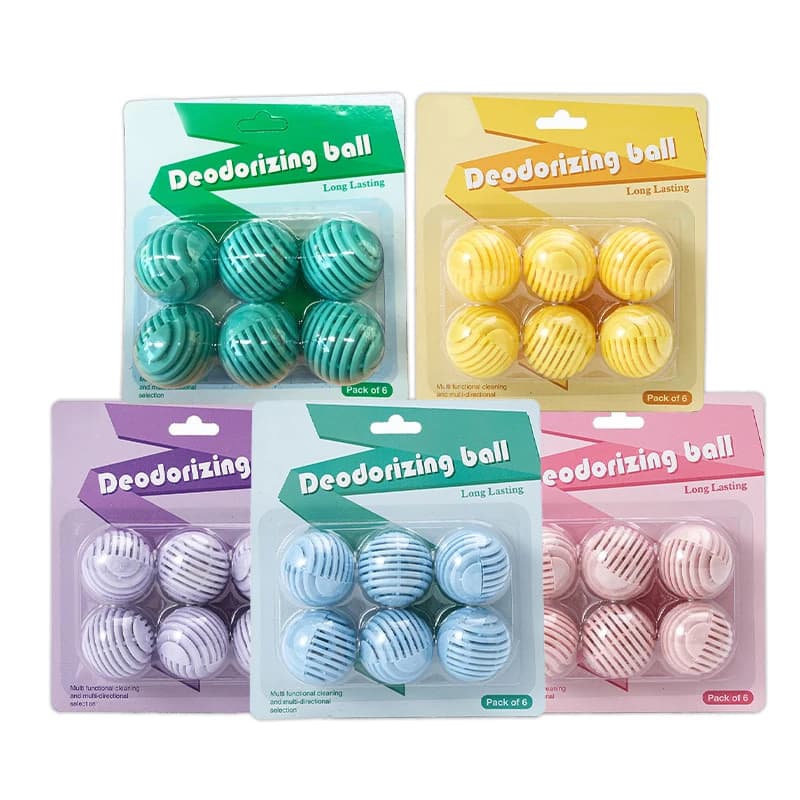 Long-lasting aromatic deodorant, anti-mould and anti-insect scented spheres for cabinets, scarves, bathroom, gym bag and car