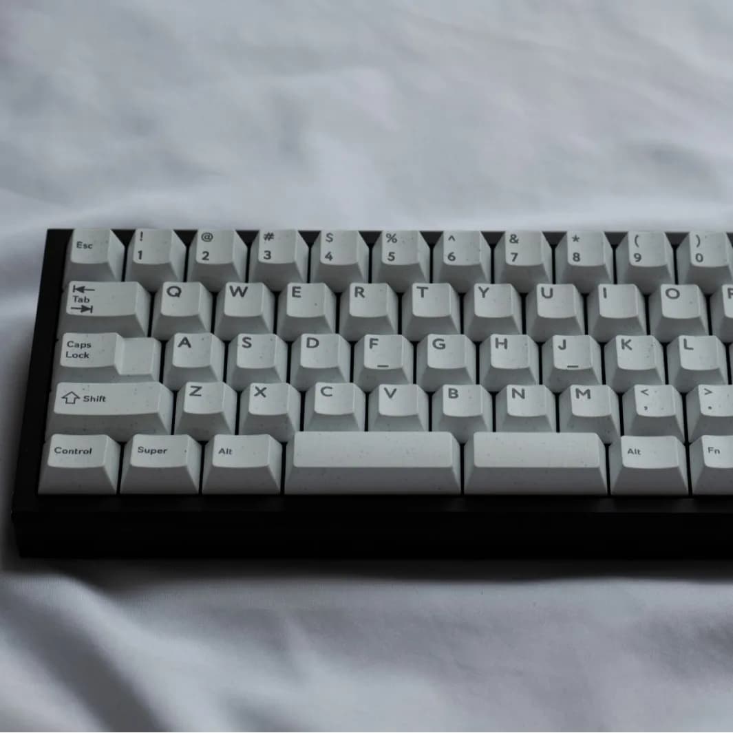Quartz stone theme PBT original single-sided sublimation keycap mechanical keyboard customized full set of stone pattern