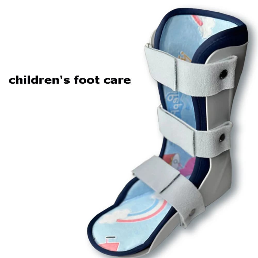 Kid Foot Drop Support Splint Varus Valgus Orthotics Children Ankle Joint Fracture Fixation Brace Ankle Sprains Recovery Band