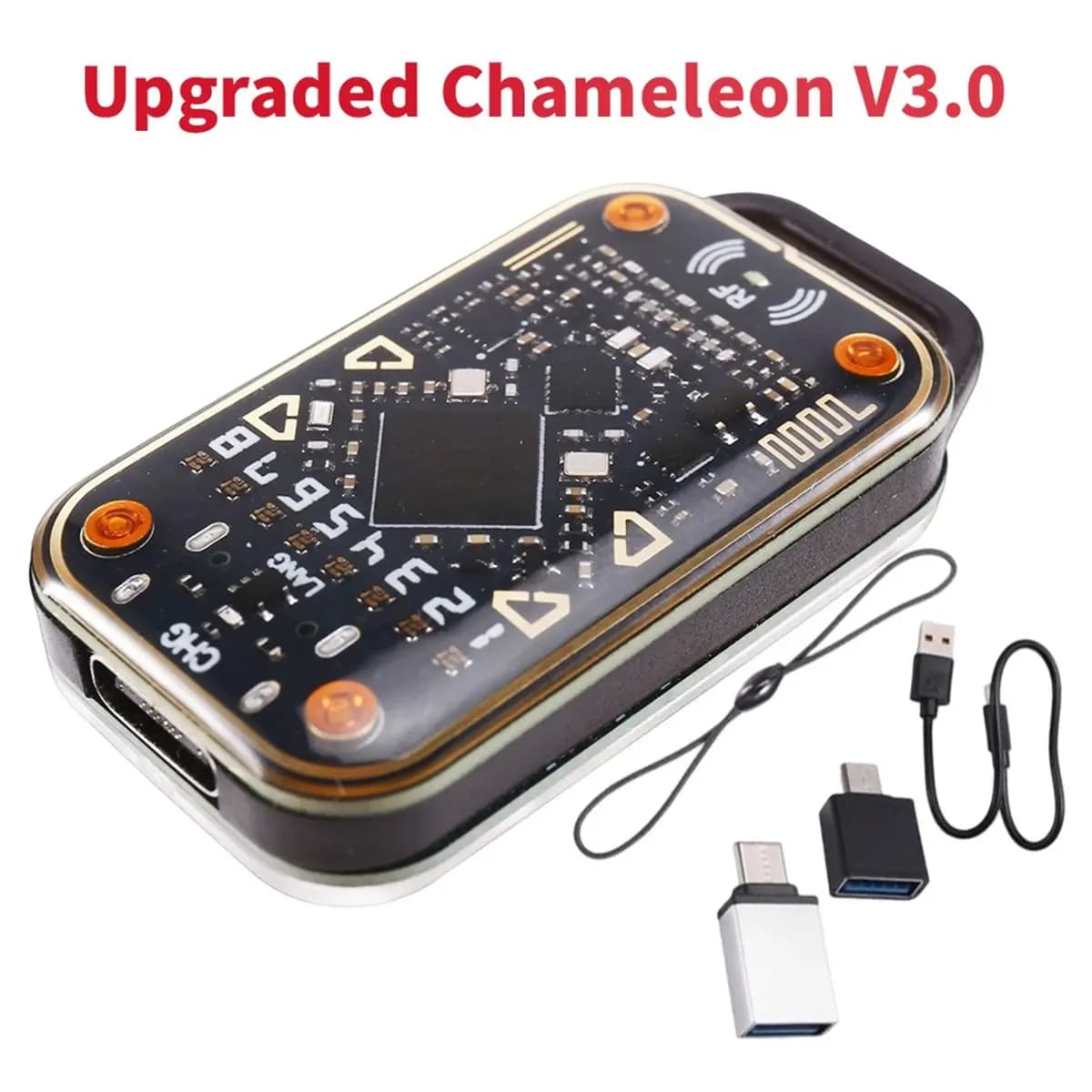 【BRILLIANT】Emulatore di chip RFID intelligente Chameleon V3.0 aggiornato, lettore 125Khz 13.56Mhz, copiatore di tag per carte smart ID IC, duplicatore NFC