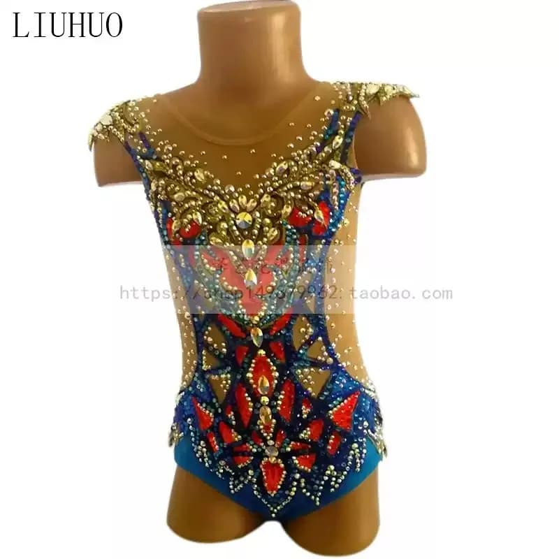 Costumi per Pattinaggio Artistico per Eventi Competitivi, Abiti per Ginnastica Ritmica Femminile, Costume per Danza e Cheerleading