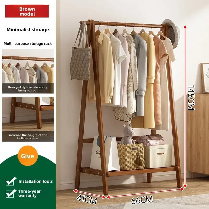 Appendiabiti Multifunzionale per la Casa, Semplice Stand Appendiabiti da Camera, Appendiabiti da Terra per Hotel, Porta Abiti