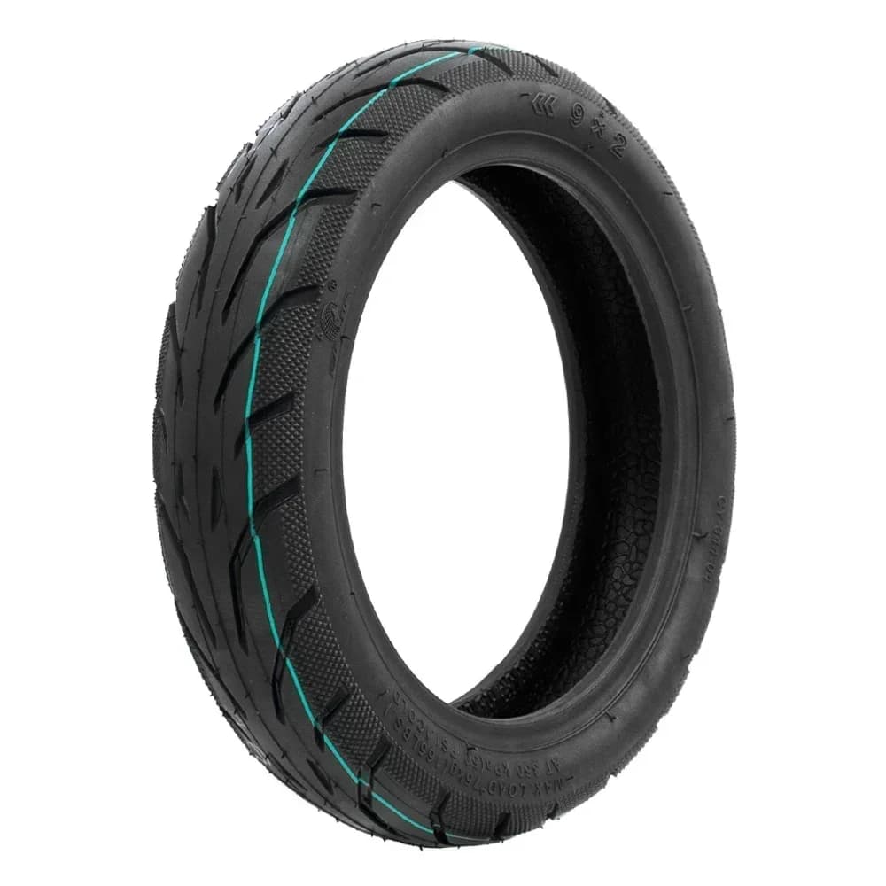 Pneumatico non pneumatico per scooter elettrico da 9 pollici 9x2.0 Pneumatico tubeless in gomma resistente all'usura per Xiaomi M365/Pro Accessori per parti