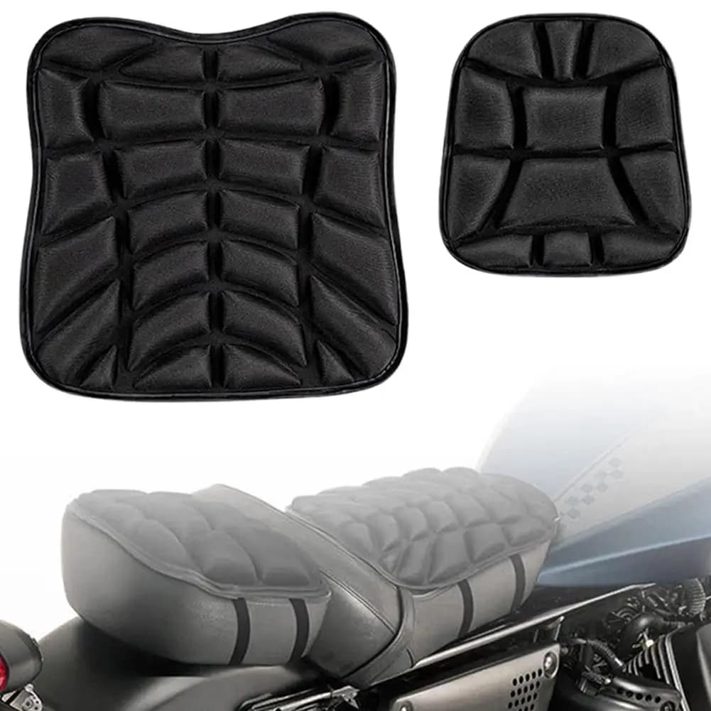 Cuscino per sedile moto ergonomico in Lycra Accessori morbidi e confortevoli Coprisedili elettrici traspiranti Tappetini per bici per motocicli X7G8