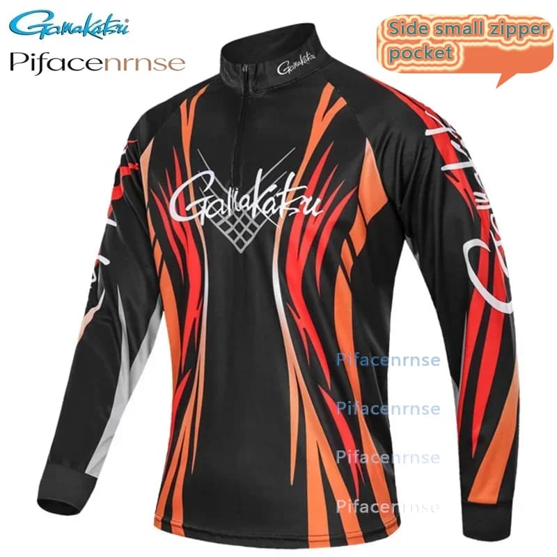 Clothing Fishing Clothes Anti-UV Sunscreen Breathable Quick Drying Outdoor Sports Summer Fishing Shirts