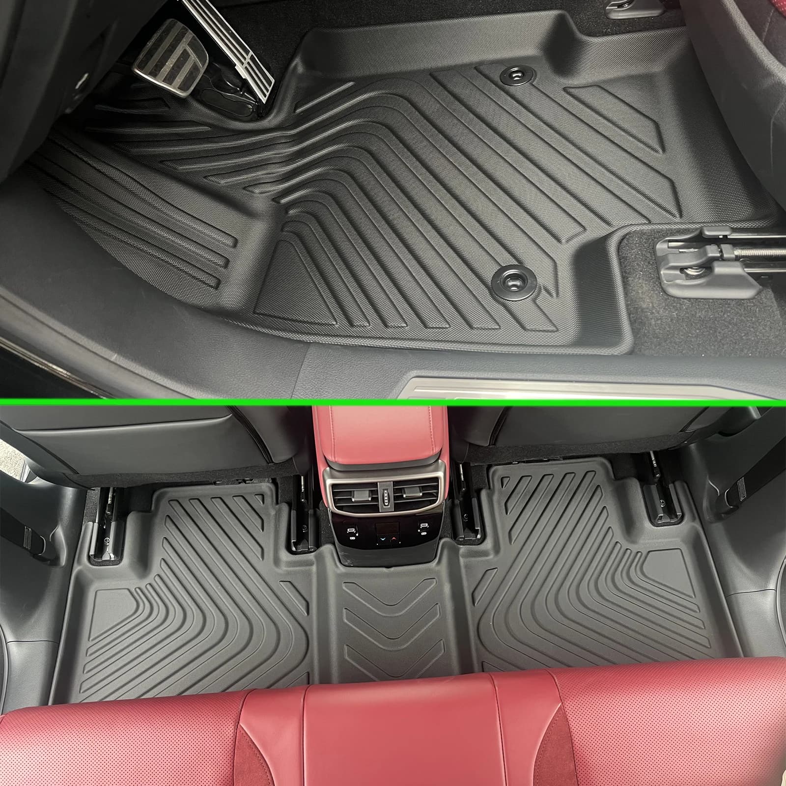 For Lexus RX 2023 2024 TPE 3D Carpet Cargo Liner Tronco/Schienale Pad Raincoat Stem