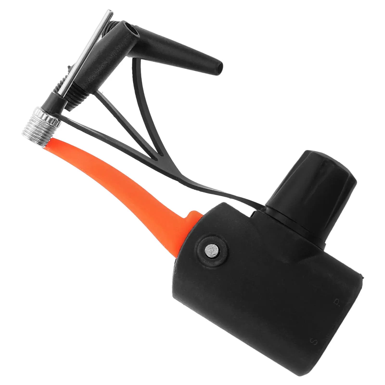Pompa ad aria tripla con ugelli di gonfiaggio per pneumatici di biciclette, materassi ad aria, gommoni, anelli da nuoto - Ugelli di ricambio portatili in ABS