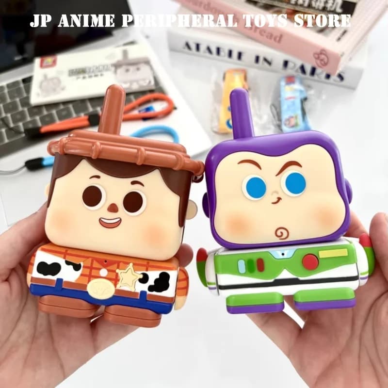 Walkie-talkie Originale di Toy Story, Personaggi Buzz Lightyear e Woody, Giocattolo Interfono, Accessorio per Cosplay, Regalo di Compleanno e Natale per Bambini