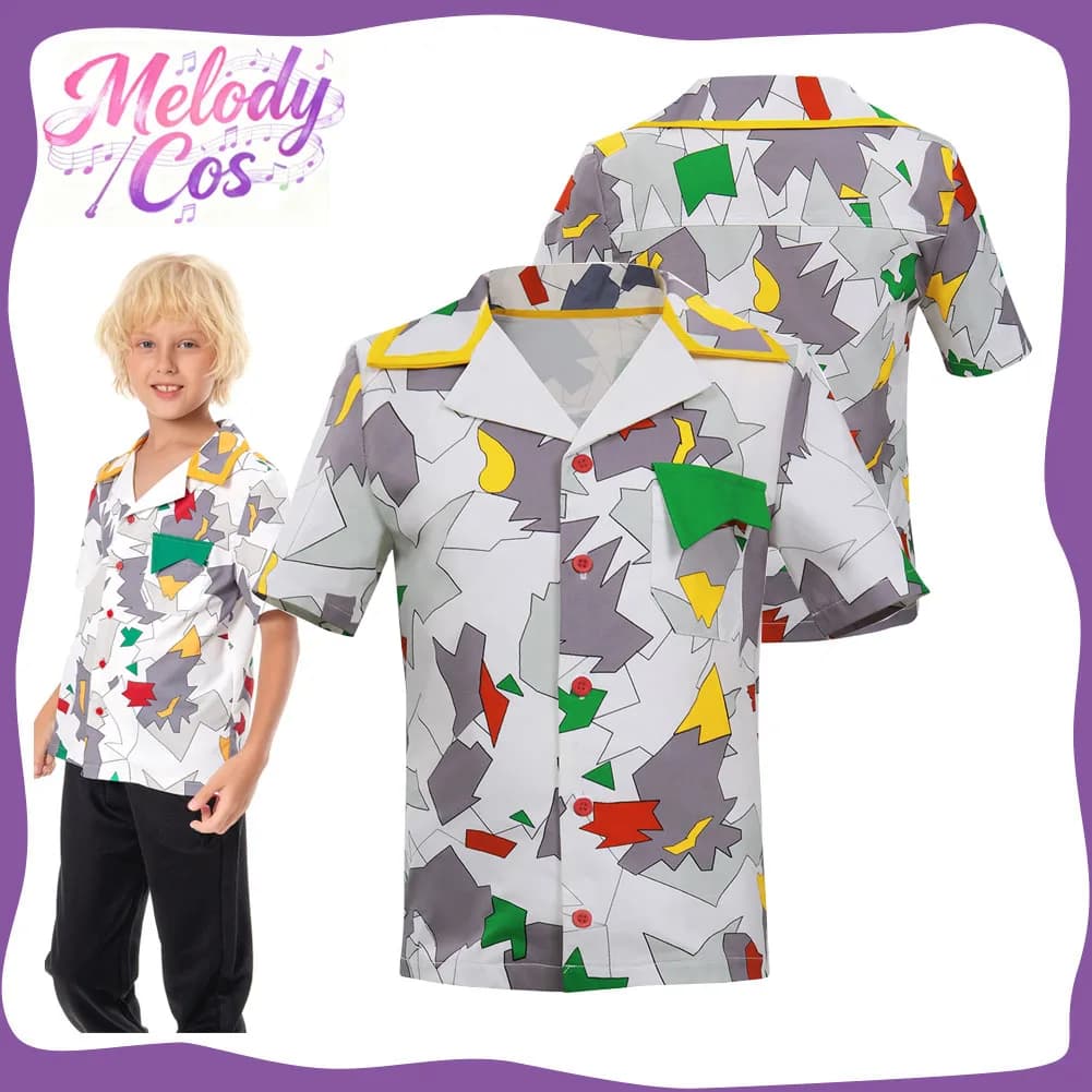 Fantasy Dustin Cosplay Henderson Adult T-shirt KidsTV ST 4 Role game Summer printed shirt Man Boys Halloween Party Top Costume