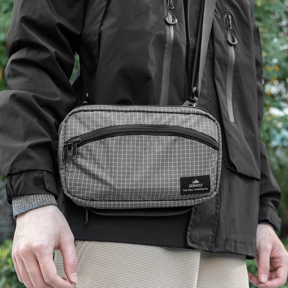 Organizzatore da viaggio multifunzionale Borsa da trasporto EDC Borsa per organizer centrale EDC Borsa per il trasporto quotidiano del kit di cavi