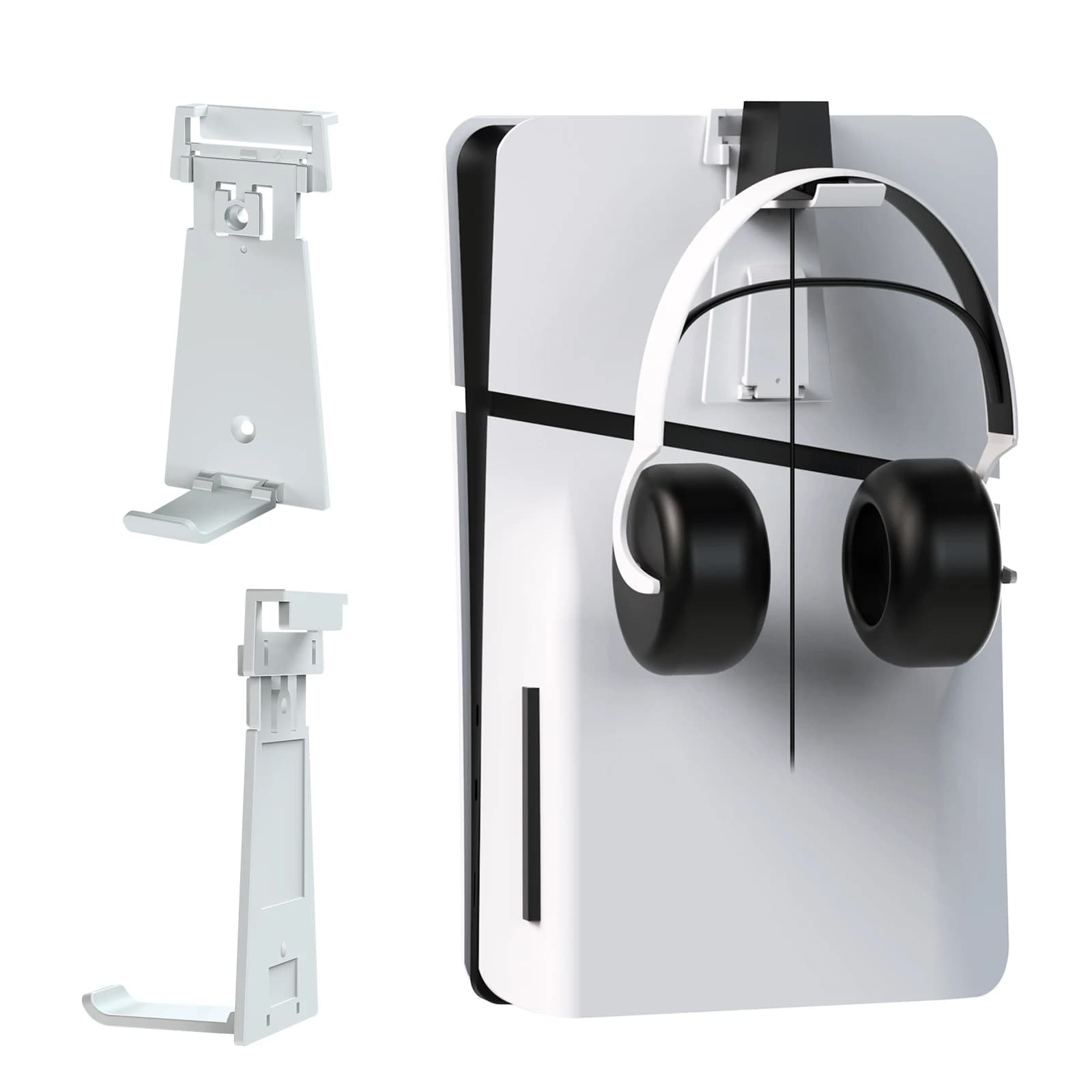 Per PS5 Pro/PS5/PS5 Sottile Gancio Per Auricolari Supporto Controller Cuffia Host Console Supporto per PULSE 3D/Elite Accessori di Gioco