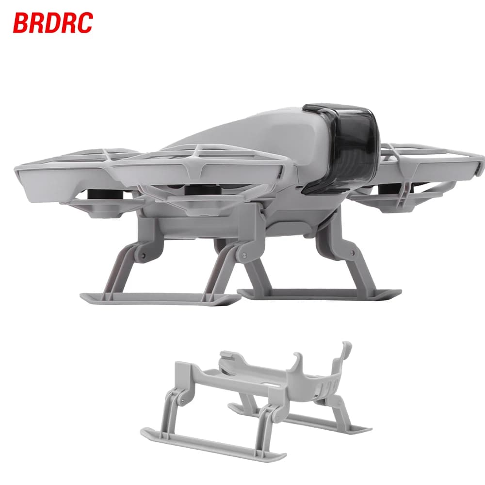 Carrello di atterraggio pieghevole per gambe di atterraggio estensore di altezza DJI Neo Treppiede di protezione a sgancio rapido per accessori drone DJI Neo