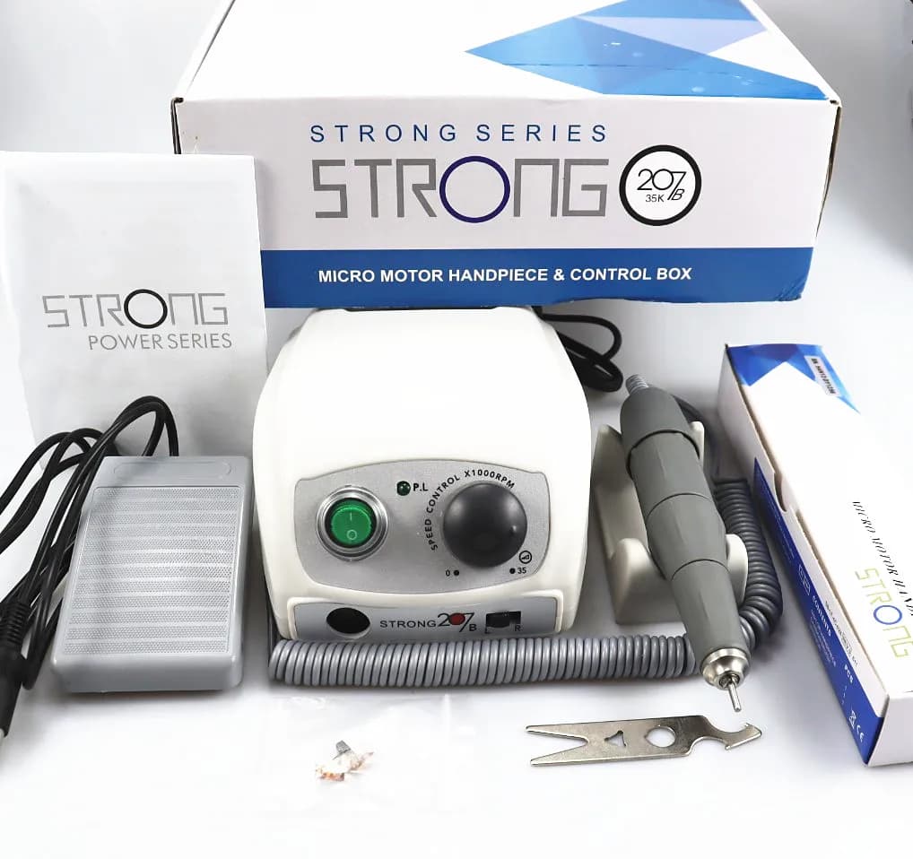 50000RPM Electric Nail Drill Strong 210 65W Manicure Machine Pedicure Kit Strong Nail Tool Manipulate Nail File Equipment