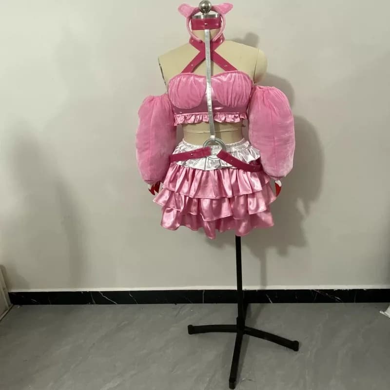 A;3\v,7'd/Anime SUPER SONICO GRG Racing Queen Genus Gloomy Bear Cosplay Costume3'c;5,h/8\