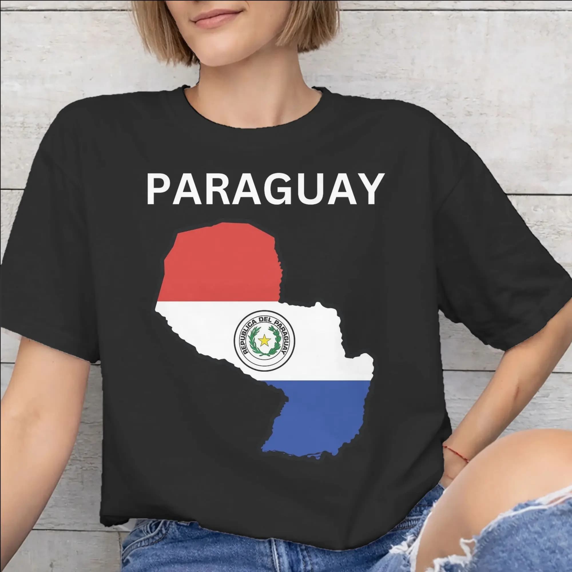 Men Women New Arrival Paraguay Flag T Shirt Tee Cotton T-shirts Clothing