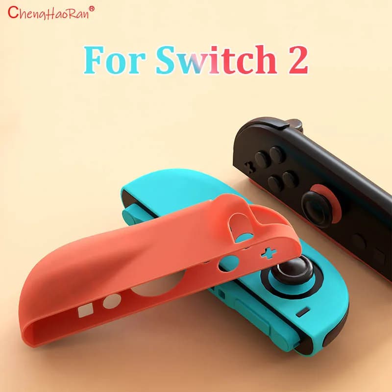2025 New High Quality Silicone Case 1pair For Switch 2 Joy Con Handle Controller Dustproof And Anti Slip Protective Cover