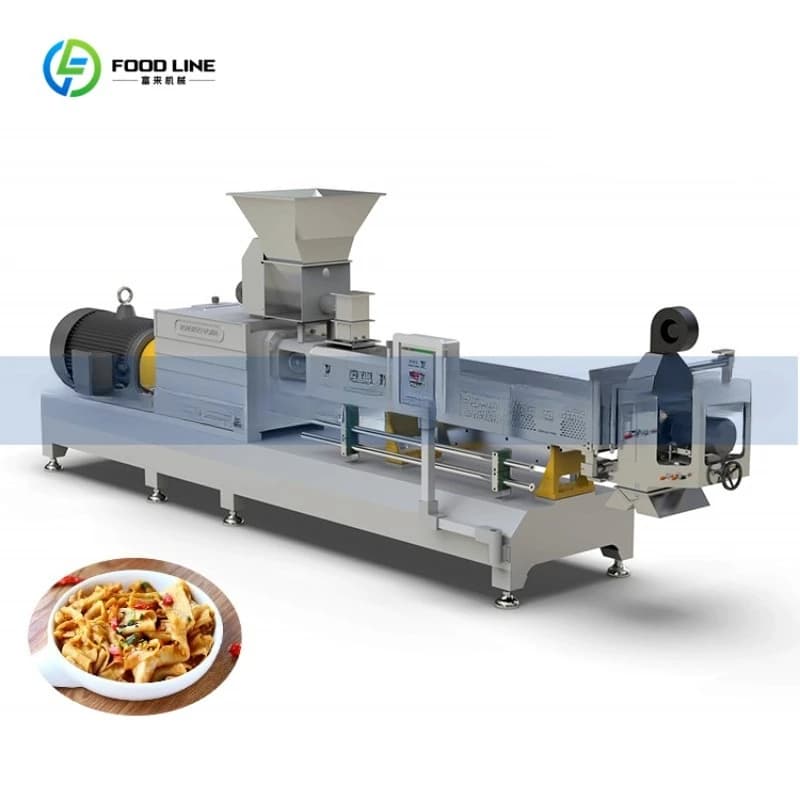 Macchina Personalizzata per la Produzione di Noodle Istantanei su Piccola Scala, Set Completo per Spaghetti Non Fritti, Componenti Principali in Acciaio Inossidabile