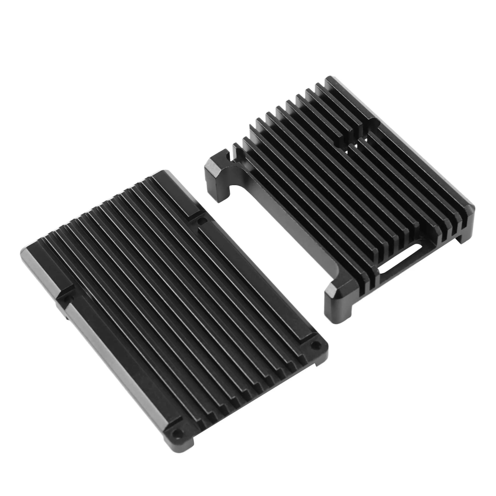 Ingenious-3X For Raspberry Pi 4 Model B Aluminum Case, Passive Cooling Shell Metal Enclosure For Raspberry Pi 4 Model B