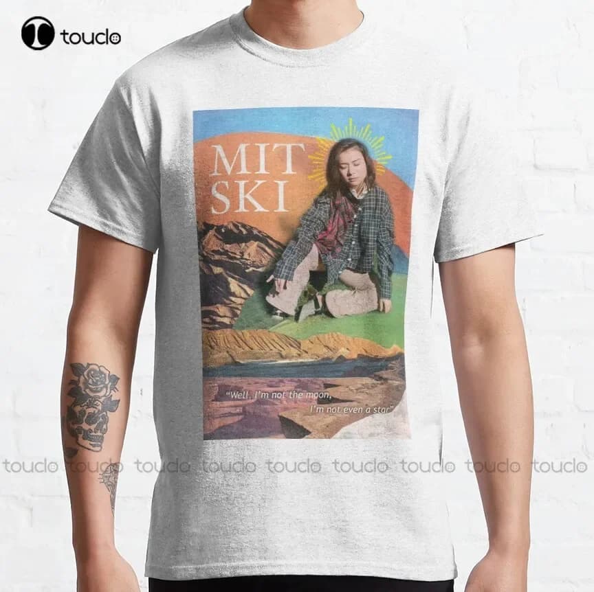 Mitski Be The Cowboy Bury Me At Makeout Creek T-shirt classica Camicie da golf da uomo T-shirt Harajuku Streetwear Nuovo popolare