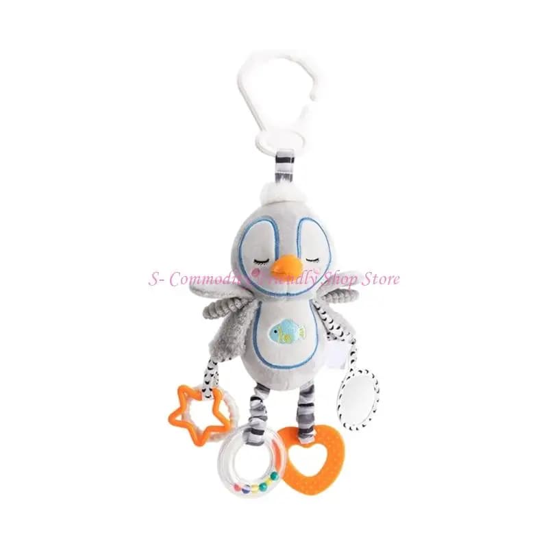 85AE Caroon Animal peluche sonaglio mobile per bambini per decorazioni per scuola materna con suono calmante
