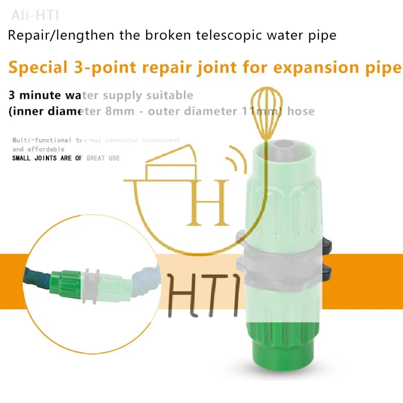 4 pezzi connettore per tubo di riparazione raccordo multifunzione set di prolunga per adattatore per tubo di irrigazione da giardino kit di riparazione per tubo da giardino espandibile