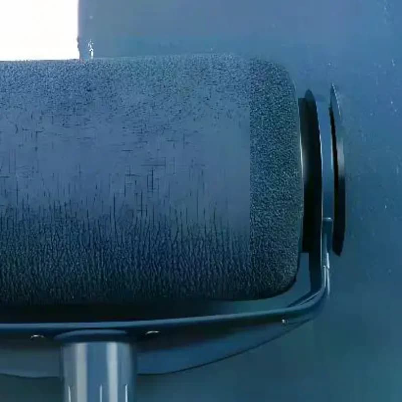 1 pennello a rullo per pittura - Rullo per pittura portatile - Rullo per pulizia della vernice - Strumento a rullo per dipingere pareti, soffitti e pavimenti