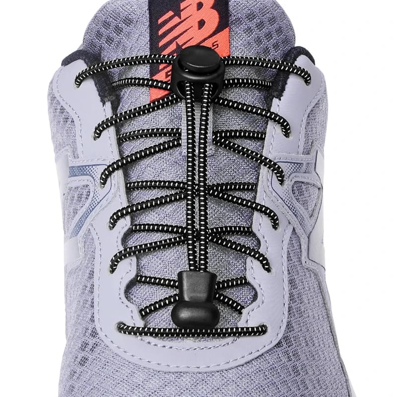 1 pair of laces for elastic sneakers without tie laces for shoes stretchable closure laces laces fast rubber laces round laces