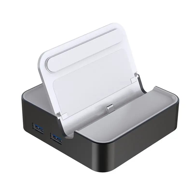 Docking station AED6-TV per interruttore/interruttore OLED per stazione dock di ricarica per interruttori con supporto per convertitore video HD 4K