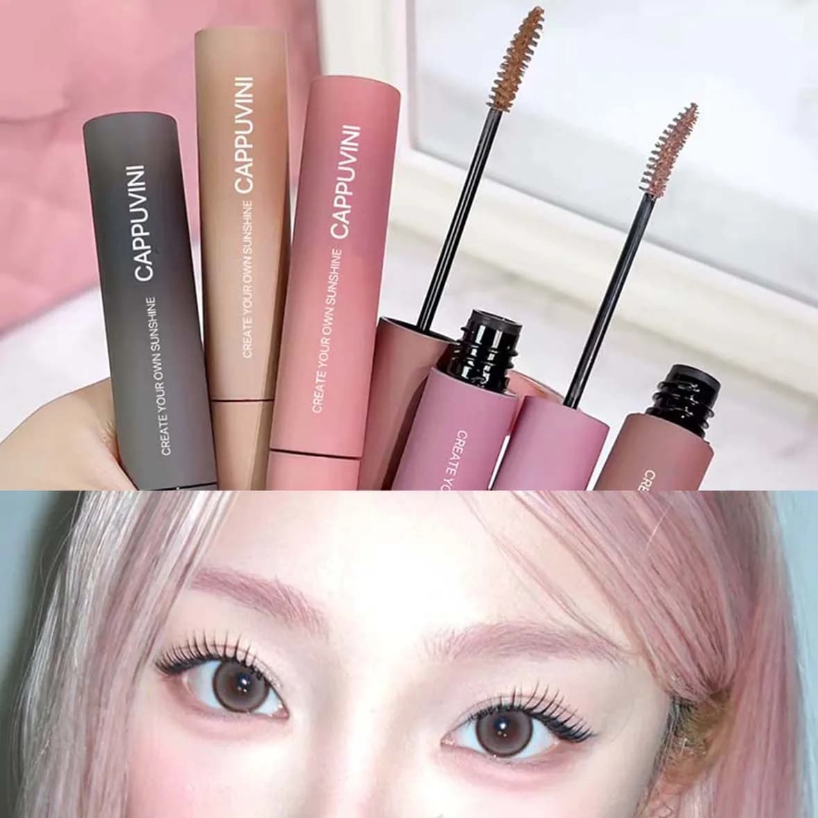 3D Coloring Cream for Eyebrows, Long Life, Pink-brown, Eyebrow Mascara Resistant to sweat, Eyebrow Cream Natural Effect, Cosmetics for Beginners