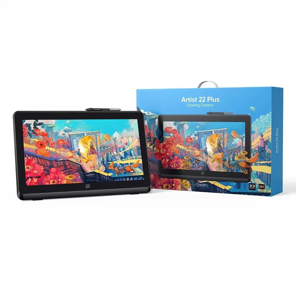 Artist22 Plus X3 Pro Smart Chip 16K Pen Pressure Penna digitale Display Design Disegno Tavoletta grafica con schermo