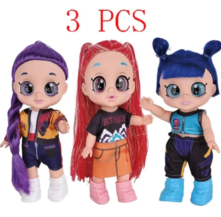 Nuova Bambola KPOP Devil Hunter Team da 10 Pollici con Accessori Musicali, Mini Tigre con Occhi 5D, Giocattolo Fatto a Mano per Bambini, My Hero Academia