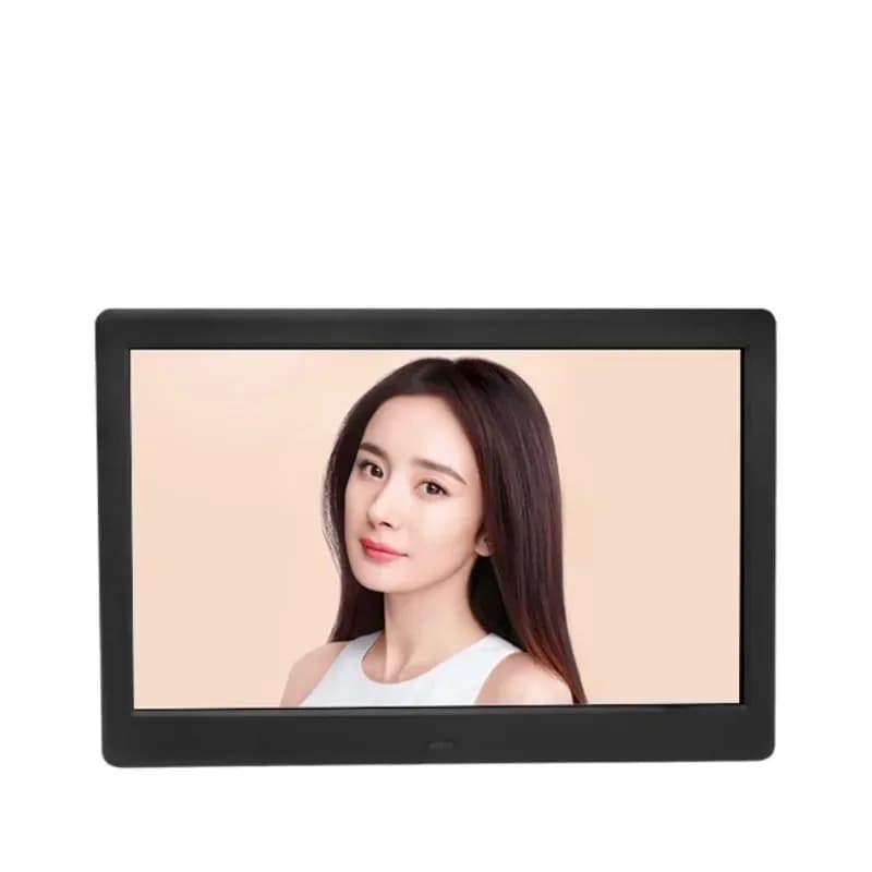 Slim 10 inch FC CE ROHS Manual Mini Screen Photo Viewer 10 inch Photo Frame Digital Video Frame