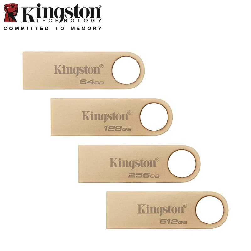 Kingston SE9G3 USB 3.2 Gen1 Chiavetta USB in Metallo 64GB-512GB Alta Velocità 220MB/s