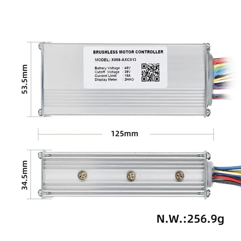 TFORU-Brushless Motor Controller 48V 18A For Ebike For Yingwei Ep2pro Electric Scooter Engine Pro Modification Part