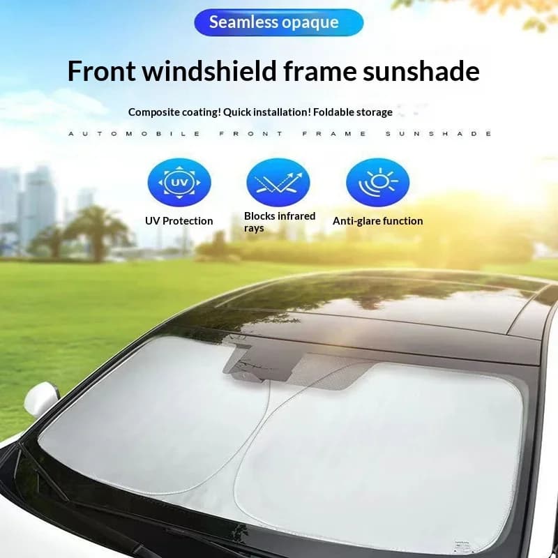 Parasole per Parabrezza Auto, Protezione dal Calore e dal Sole, Isolamento Termico Estivo
