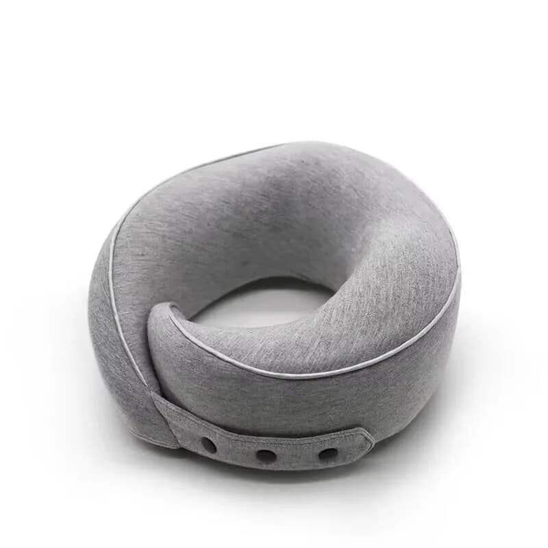 Cuscino in memory foam per ufficio confortevole a forma di U dal design attorno al collo Cuscino da viaggio durevole Cuscino per aereo non deformato