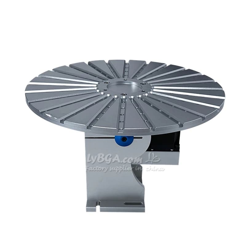 Asse Rotante a Ruota Tonda LY D300 per Macchina per Incisione e Marcatura Laser a Fibra, Utilizzo su 2 Lati con Foro a Vite M6