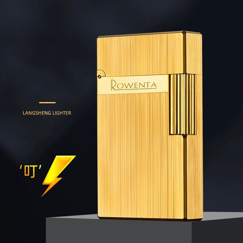 Nuovo Accendino Originale in Rame, Suono Nitido in Acciaio, Accendino ad Alto Volume, Regalo di Lusso per Uomini