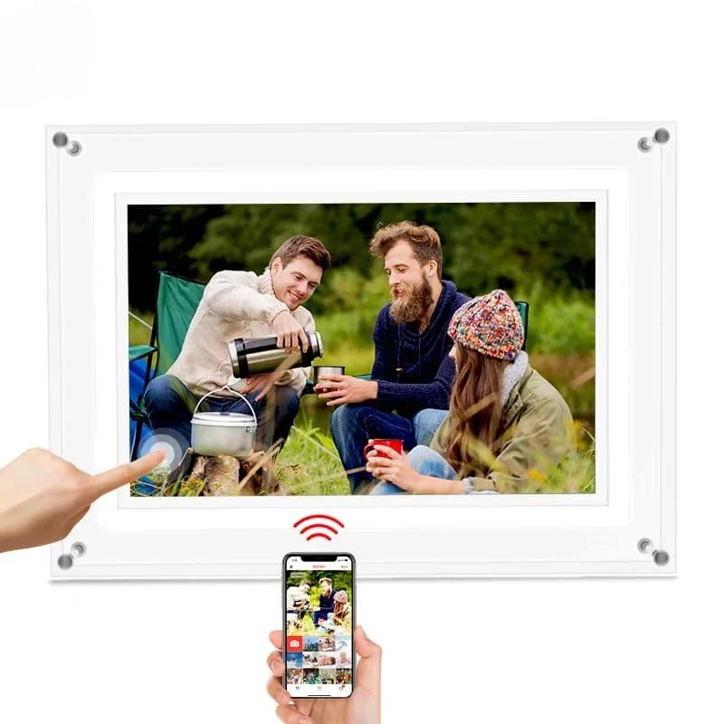 Cornice Digitale per Foto e Video da 10.1 Pollici con Wi-Fi