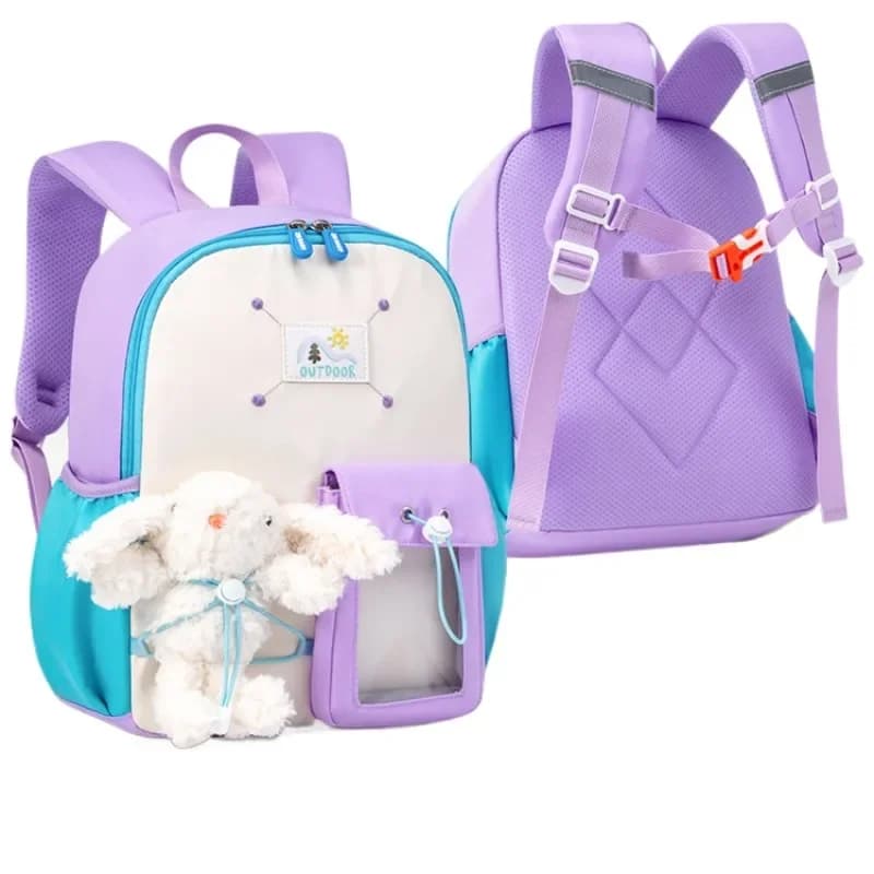 Nuovo cartone animato Zaino primario per bambini 2-7 anni Ragazzi Ragazze Borse da scuola leggere Scuola materna Bookbag mochila escolar nina