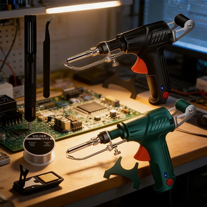 Multifunction Laser Saver Set with Welding Iron, Automatic Wire Sawing Gun for Steel, Aluminium and Other Metals, Professional Tool
