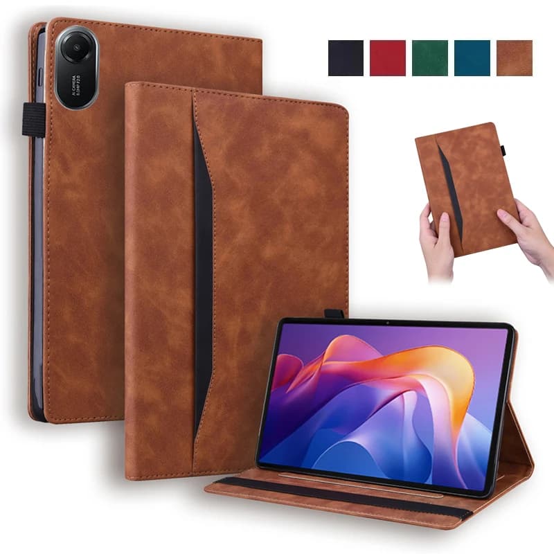Per Xiaomi Redmi Pad 2 Custodia da 11 pollici di lusso in pelle PU Portafoglio Tablet Fonda per Redmi Pad 2 2025 Custodia Cover Coque