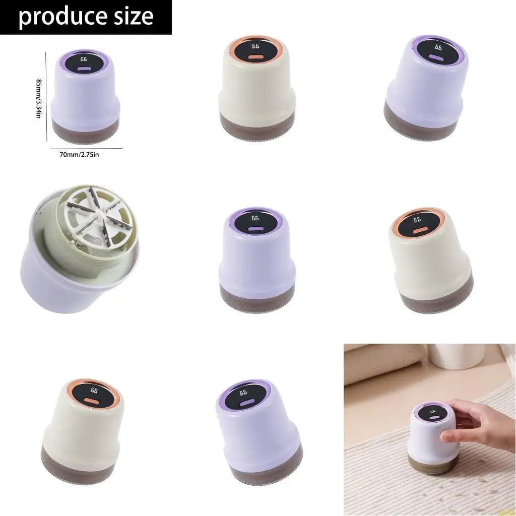 A0NC 500Mah Tessuto rasoio trasparente per vestiti Lint elettrico Rimuovere il pilling per divani abbigliamento divano