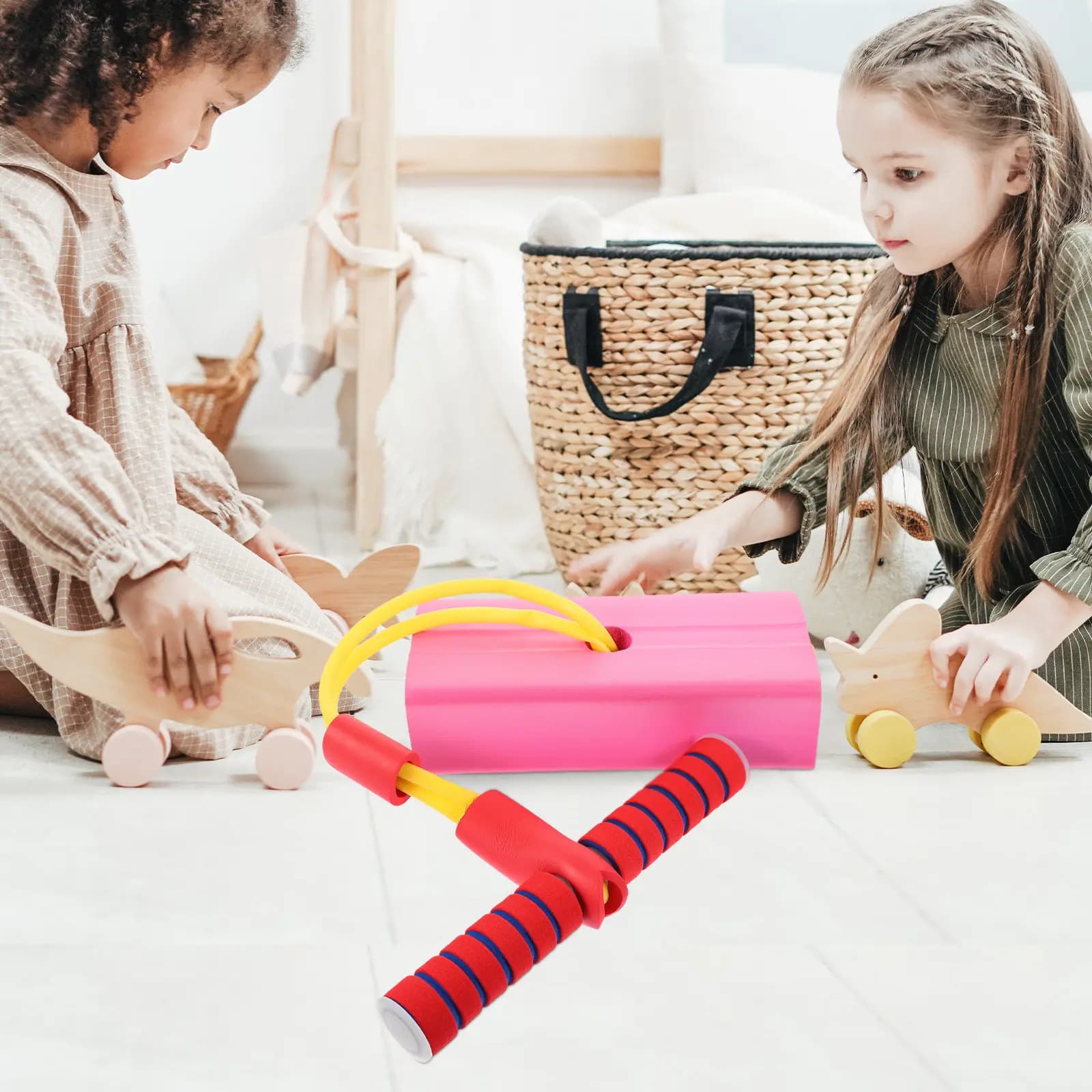 1 Pezzo Giocattolo Rimbalzante Colorato a Forma di Cartone Animato, Divertente, Educativo, Sportivo, per l'Apprendimento Precoce e l'Equilibrio, Regalo