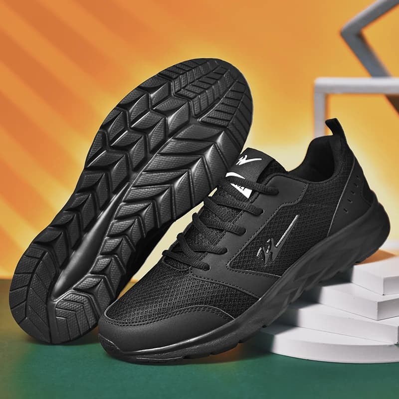 Double Star Men's Training Shoes, Breathable Mesh Sports Shoes, Ultra Light Running Shoes, Daily Commuting Casual Sports Shoes