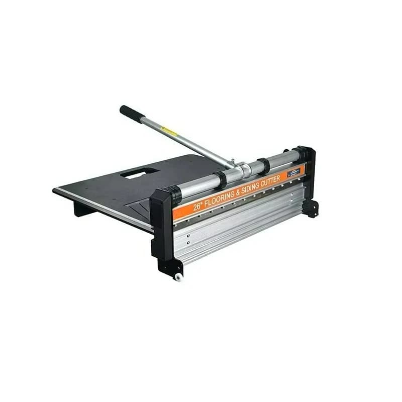 Taglierina professionale per pavimenti da 26'' per il taglio di piastrelle in PVC LVT VCT SPC per pannelli in vinile di legno ingegnerizzato